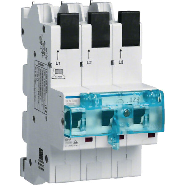 Hager SLS-Schalter 50A,3polig,E-Charak. HTS350E